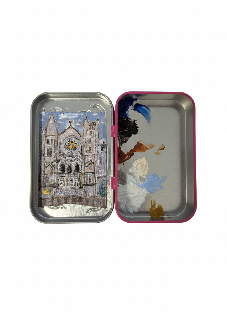 Nikolas's miniature pocket painting