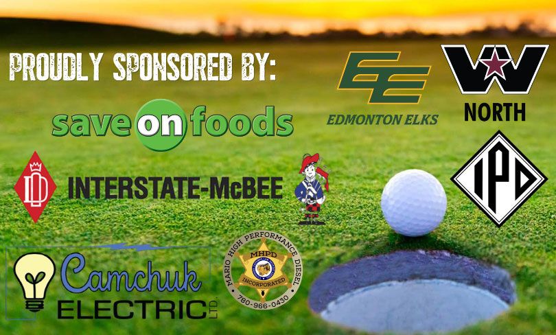 Proudly sponsored by the Edmonton Elks, Western Star North, Save on Foods, Interstate McBee, IPD, Camchuk Electric, and MHPD Incorporated.
