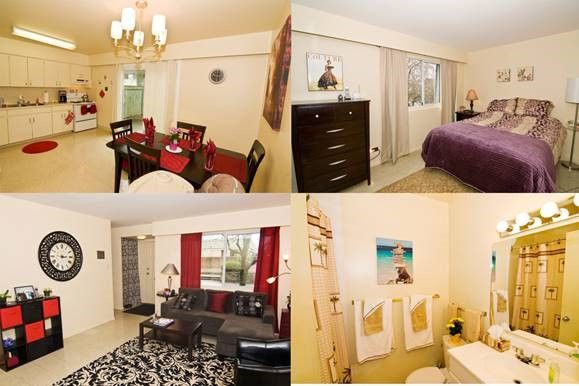 Interior shots of the townhouse