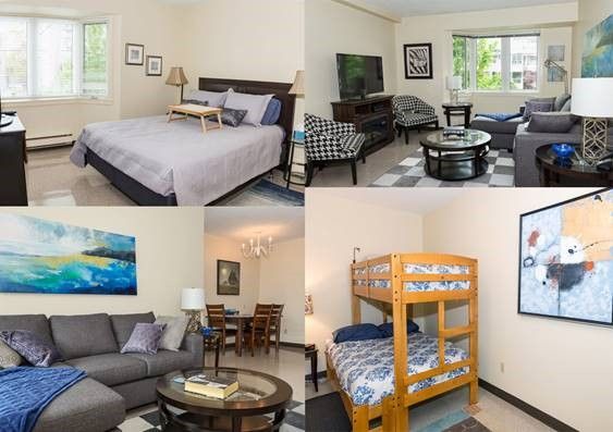 The interior of the Comox Kidney suite