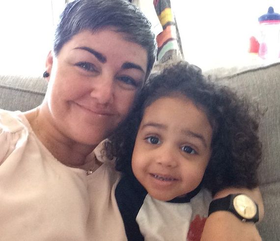 Karine and her daughter, Naelie