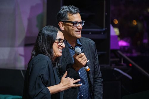 Dr. John Gill and Robin Gill