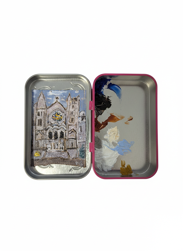 Nikolas's miniature pocket painting